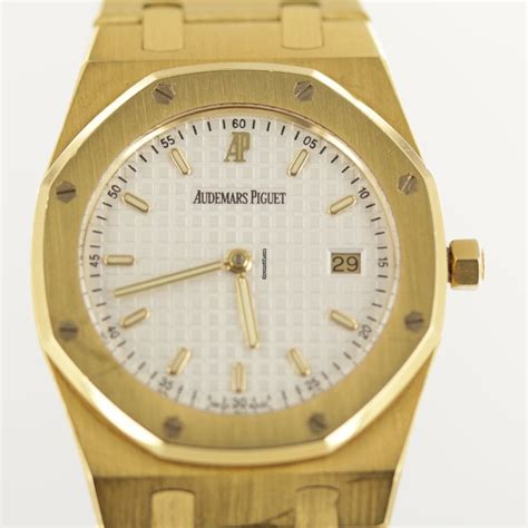 audemars piguet royal oak gold schwarz|Audemars Piguet royal oak vintage.